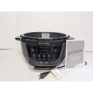 Instant Pot 7.5Qt Rio Wide 7-in-1 Pressure Multi-Cooker DUPC801BK BASE ONLY READ